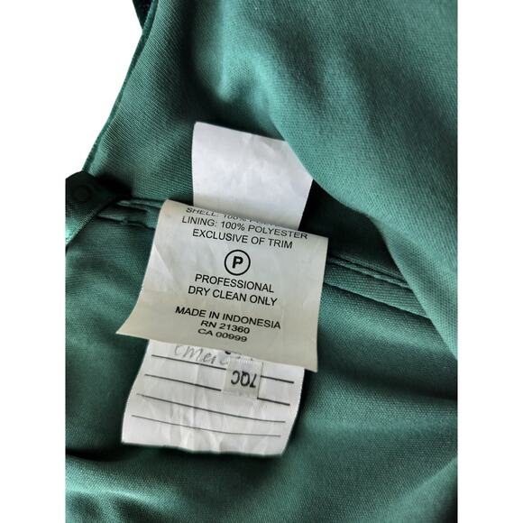 Morilee Women's Emerald Bridesmaids Sleeveless Velvet Maxi Dress Size 6 - Picture 16 of 16
